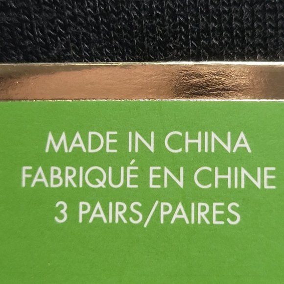 NWT♠️KATE SPADE♠️"Hello" Designer Crew Socks 3 Pairs New York - Picture 6 of 16